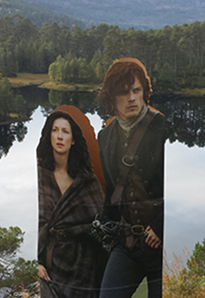 Jamie and Claire